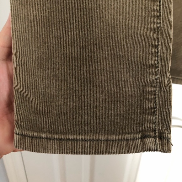 Free people corduroy pants tapered leg women’s size 26 brown/tan waist 32” - Picture 4 of 9